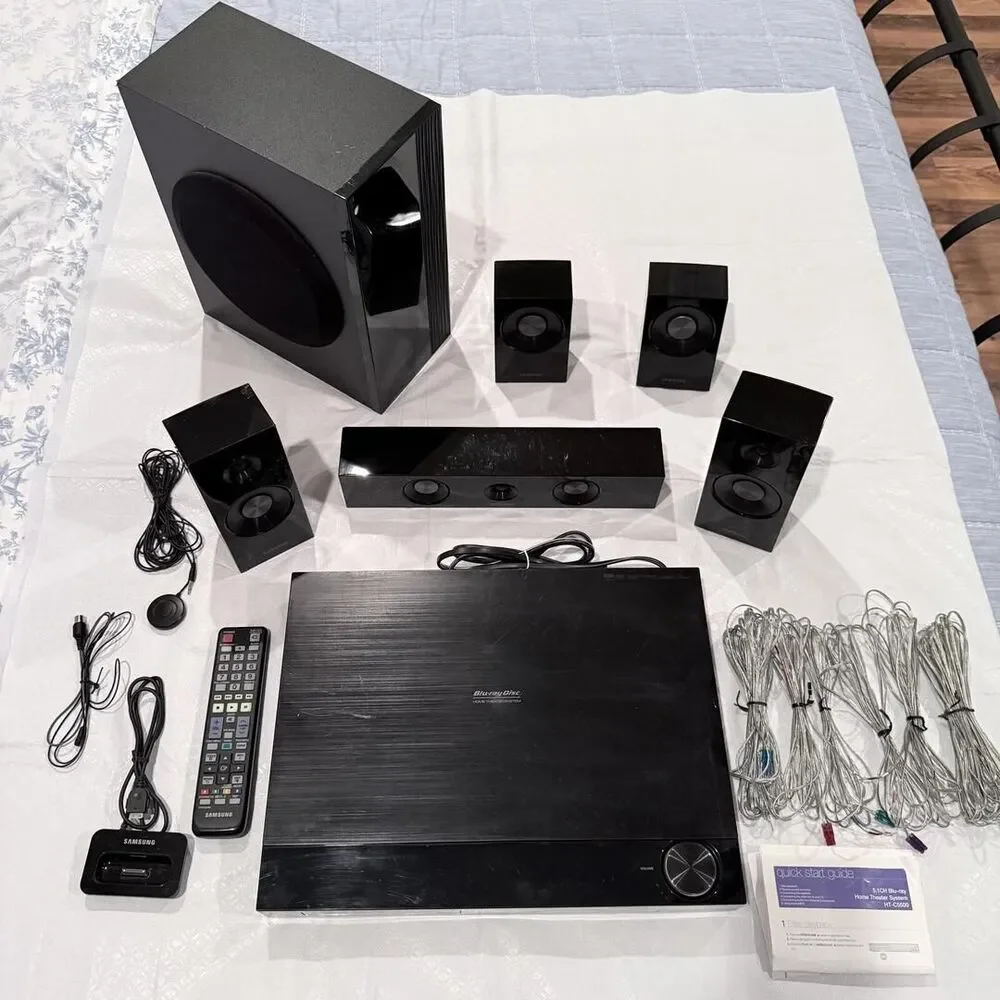 Samsung Blu-ray Home Theater System Complete Works Great